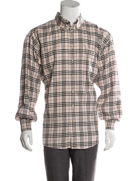 burberry london button down|burberry button up cheap.